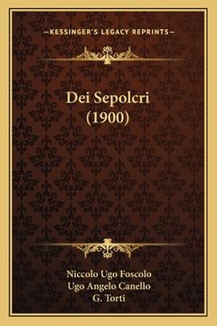 portada Dei Sepolcri (1900)