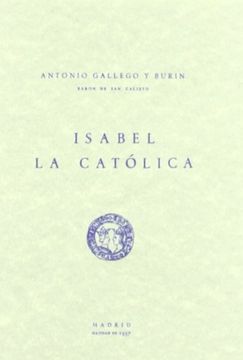 portada ISABEL LA CATOLICA (in Spanish)