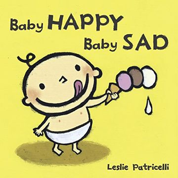 portada Baby Happy Baby sad (Leslie Patricelli Board Books) (en Inglés)