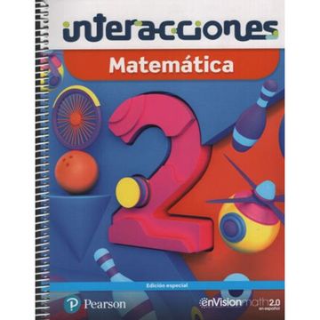portada Matematica 2 Interacciones Pearson