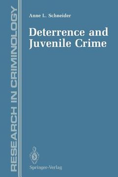 portada deterrence and juvenile crime: results from a national policy experiment (in English)