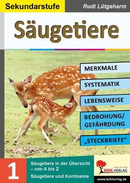 portada Säugetiere - Merkmale, Lebensraum, Systematik (en Alemán)