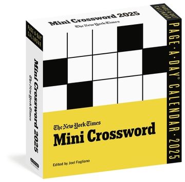 portada The new York Times Mini Crossword Page-A-Day(R) Calendar 2025: For Crossword Beginners and Puzzle Pros