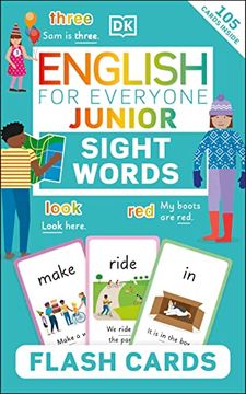portada English for Everyone Junior Sight Words Flash Cards (in English)