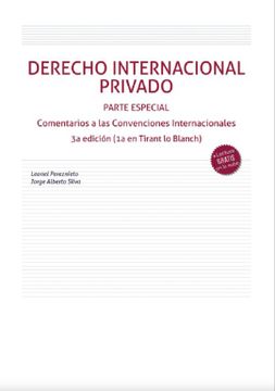 portada Derecho Internacional Privado. Parte Especial. Comentarios a las Convenciones Internacionales / 3 ed. Edición (1 ed. En Tirant lo Blanch)