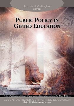 portada public policy in gifted education (en Inglés)