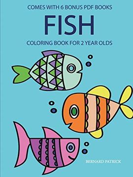portada Coloring Books for 2 Year Olds (Fish) (en Inglés)