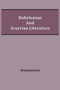 portada Babylonian and Assyrian Literature (in English)