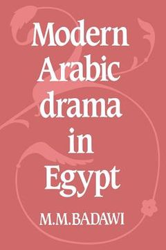 portada Modern Arabic Drama in Egypt (in English)
