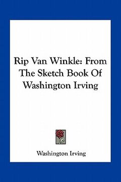 portada rip van winkle: from the sketch book of washington irving (in English)