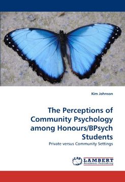portada the perceptions of community psychology among honours/bpsych students (en Inglés)
