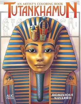 portada Tutankhamun: An Artist's Coloring Book (in English)