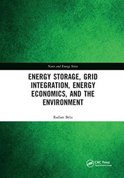portada Energy Storage, Grid Integration, Energy Economics, and the Environment (Nano and Energy) (en Inglés)
