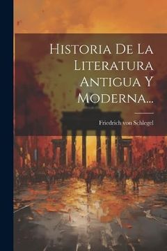 portada Historia de la Literatura Antigua y Moderna.