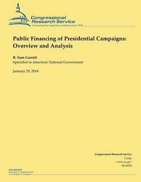 portada Public Financing of Presidential Campaigns: Overview and Analysis (en Inglés)