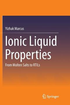 portada Ionic Liquid Properties: From Molten Salts to Rtils (en Inglés)