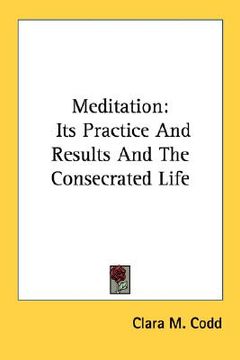 portada meditation: its practice and results and the consecrated life