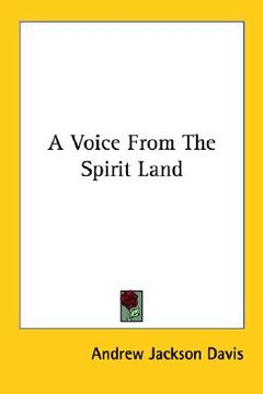 portada a voice from the spirit land