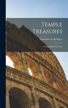 portada Temple Treasures: a Study Based on Livy (en Inglés)