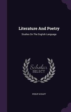 portada Literature And Poetry: Studies On The English Language