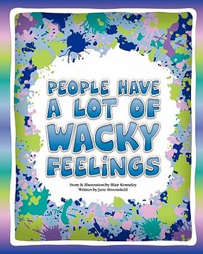 portada people have a lot of wacky feelings (en Inglés)