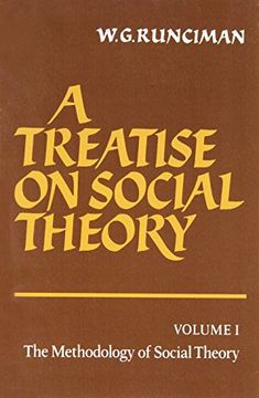 portada A Treatise on Social Theory 3 Volume Paperback Set: A Treatise on Social Theory: Volume 1 Paperback (en Inglés)