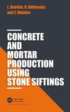 portada Concrete and Mortar Production Using Stone Siftings (en Inglés)