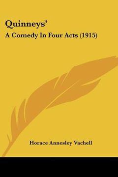 portada quinneys': a comedy in four acts (1915) (en Inglés)