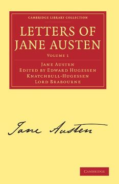 portada Letters of Jane Austen 2 Volume Paperback Set: Letters of Jane Austen: Volume 1 Paperback (Cambridge Library Collection - Literary Studies) 