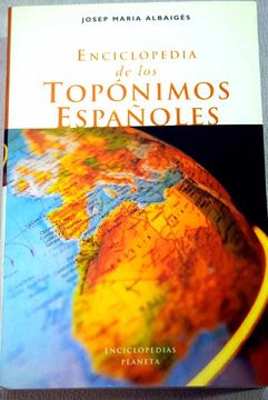 portada Enciclopedia de los topónimos españoles