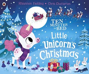 portada Ten Minutes bed Little Unicorns Christm (en Inglés)