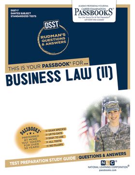 portada Business Law (II) (Dan-7): Passbooks Study Guide Volume 7 (en Inglés)