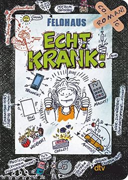 portada Echt Krank! Ein Comic-Roman (en Alemán)