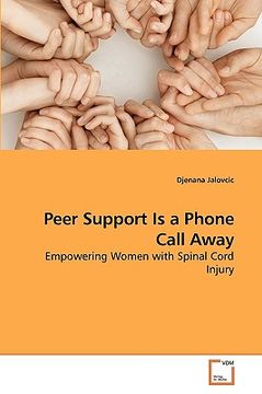 portada peer support is a phone call away (en Inglés)