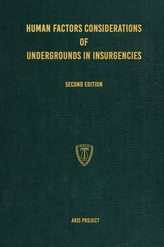 portada Human Factors Considerations of Undergrounds in Insurgencies
