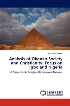 portada analysis of okonko society and christianity: focus on igboland nigeria (en Inglés)