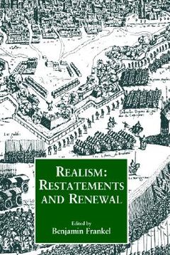portada realism: restatements and renewal (en Inglés)