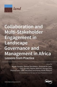 portada Collaboration and Multi-Stakeholder Engagement in Landscape Governance and Management in Africa (en Inglés)