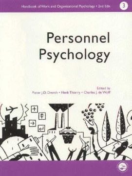 portada a handbook of work and organizational psychology: personnel psychology