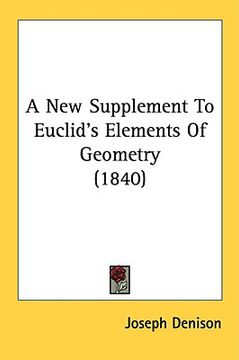 portada a new supplement to euclid's elements of geometry (1840) (en Inglés)