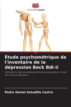 portada Étude psychométrique de l'inventaire de la dépression Beck Bdi-ii (en Francés)
