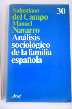 portada Análisis sociológico de la familia española