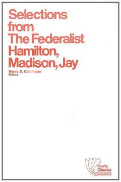 portada Selections from the Federalist (in English)