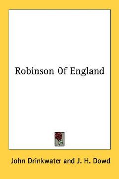 portada robinson of england (en Inglés)