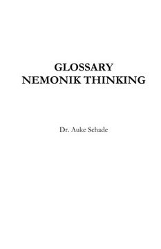 portada Glossary Nemonik Thinking