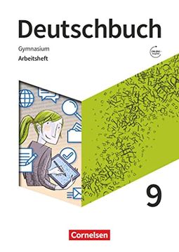 portada Deutschbuch Gymnasium 9. Schuljahr. Zu den Ausgaben Allgemeine Ausgabe, Niedersachsen - Arbeitsheft mit Lösungen (en Alemán)