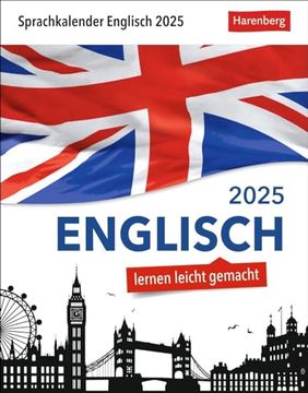 portada Englisch Sprachkalender 2025 - Englisch Lernen Leicht Gemacht - Tagesabreißkalender (en Alemán)
