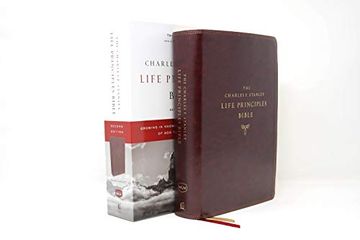 portada Nkjv, Charles f. Stanley Life Principles Bible, 2nd Edition, Leathersoft, Burgundy, Thumb Indexed, Comfort Print: Growing in Knowledge and Understanding of god Through his Word (en Inglés)