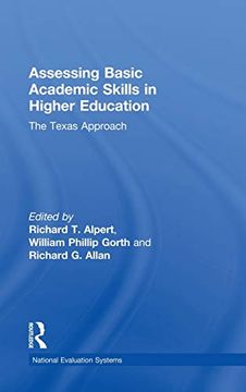 portada Assessing Basic Academic Skills in Higher Education: The Texas Approach (in English)