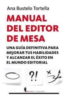 portada MANUAL DEL EDITOR DE MESA (in Spanish)